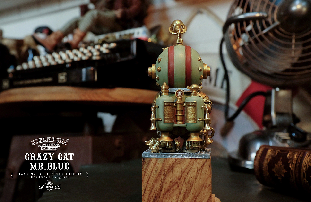 蒸汽工厂杀毒猫灰绿色特别版（图ZMjkxNDUyNDQ0） - 手办/模玩 - 站酷设计师项哲青原创素材 - 站酷ZCOOL