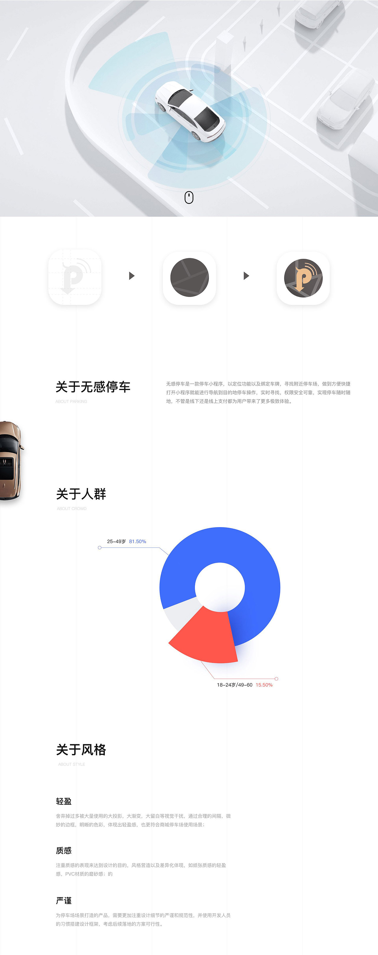 无感停车（图ZMTk3OTIzOTY4） - APP界面 - 站酷设计师蕴涵原创素材 - 站酷ZCOOL