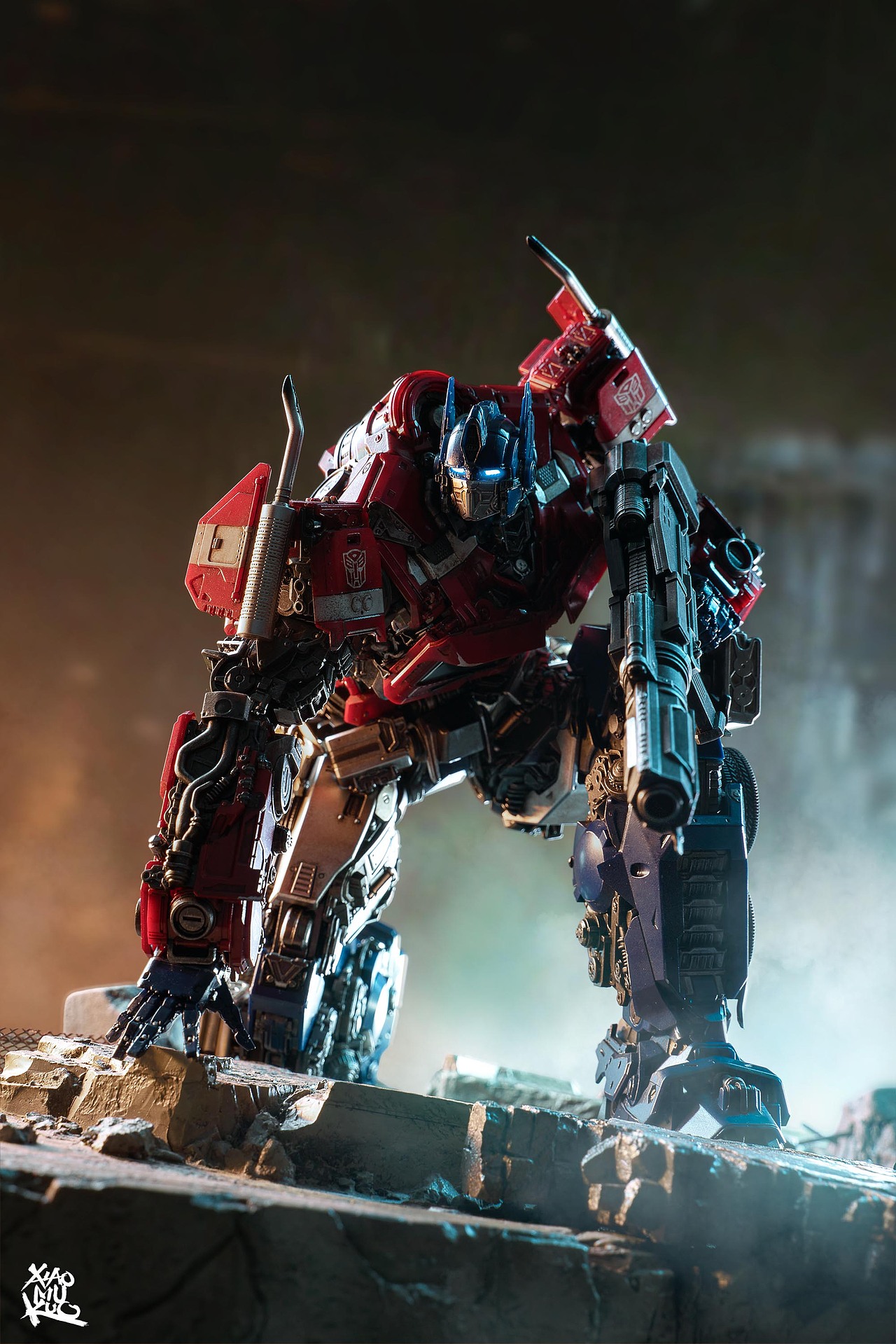 玩具摄影threezero变形金刚dxl擎天柱