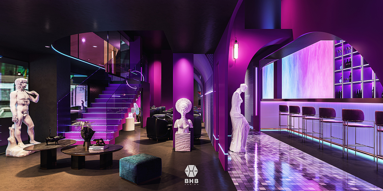 廣東佛山-蒸 気 波 Club（图ZMjI1MzE4MjQw） - 家装设计 - 站酷设计师Yeeming原创素材 - 站酷ZCOOL