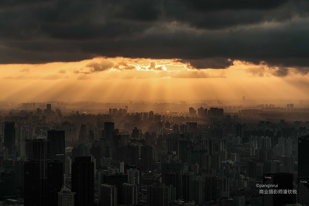 金茂游客视角看魔都