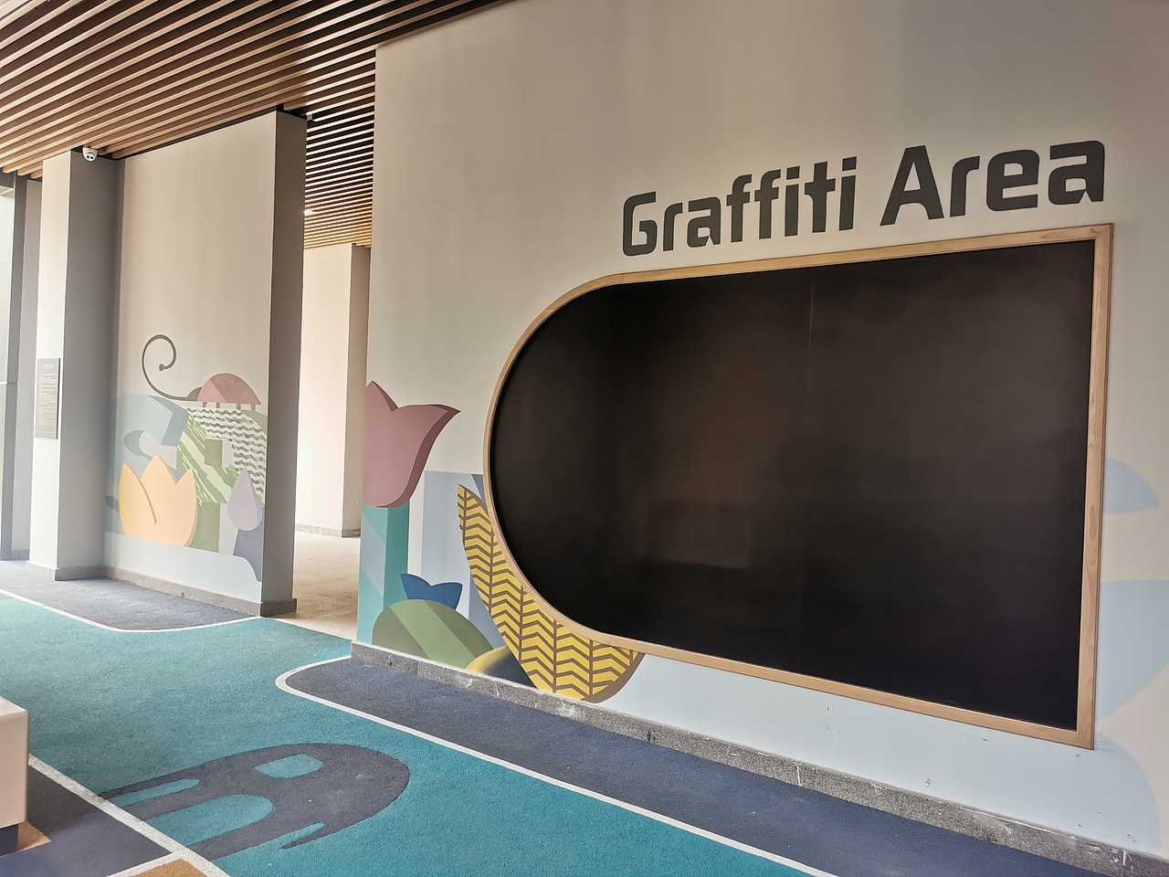 原创墙绘 | 绿城·架空层彩绘·儿童游乐区（图ZMjk0MzE4NDg0） - 艺术插画 - 站酷设计师航海王啊原创素材 - 站酷ZCOOL