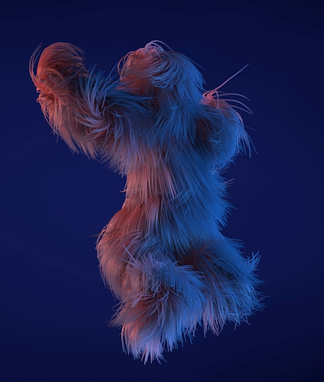 C4D毛發(fā)練習(xí)（圖ZMTI2NjkxNDQw） - 人物/生物 - 站酷設(shè)計(jì)師真厲害呀呀呀呀原創(chuàng)素材 - 站酷ZCOOL