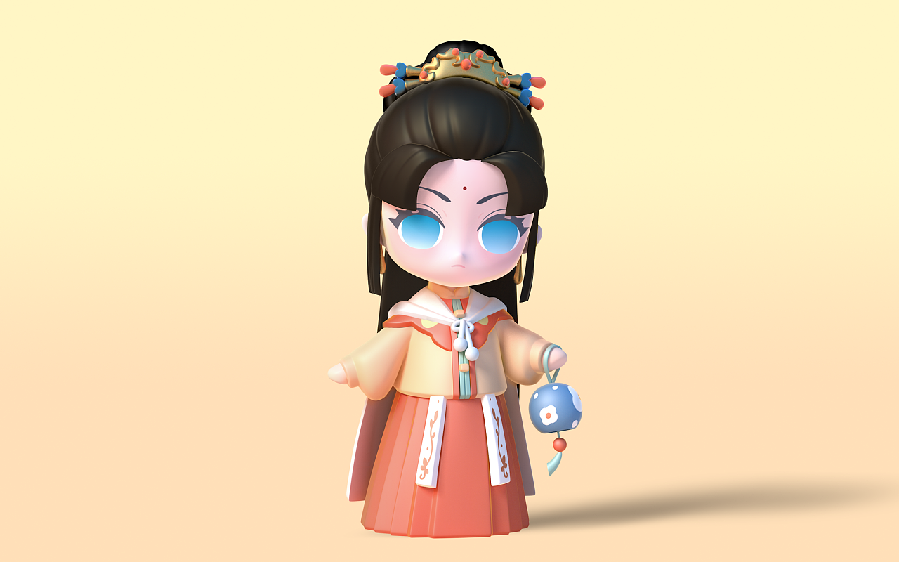 柳如是的全新渲染图来啦～|工业/产品|玩具|z93777967 - 原创作品