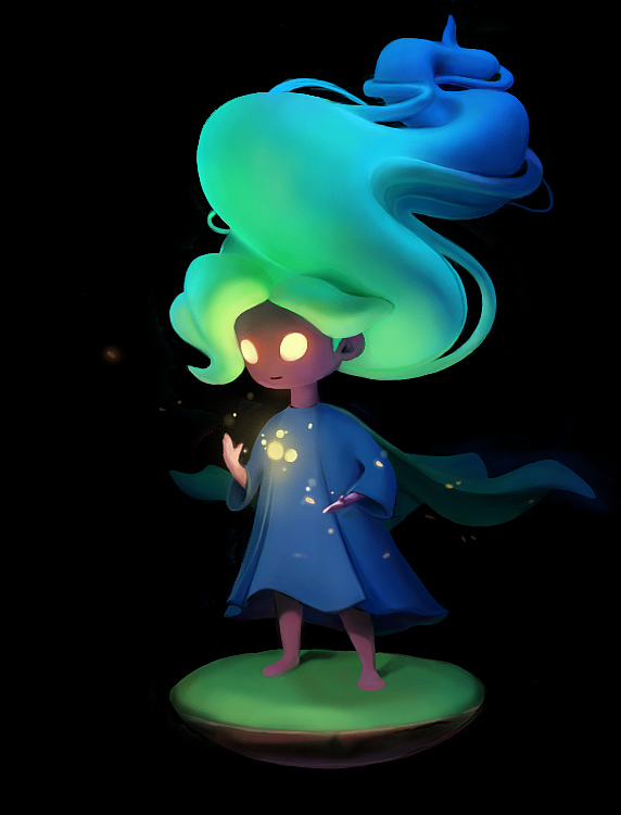 第一次厚涂练习（图ZMjY4MDQ4OTYw） - 创作习作 - 站酷设计师Ninanoonah原创素材 - 站酷ZCOOL