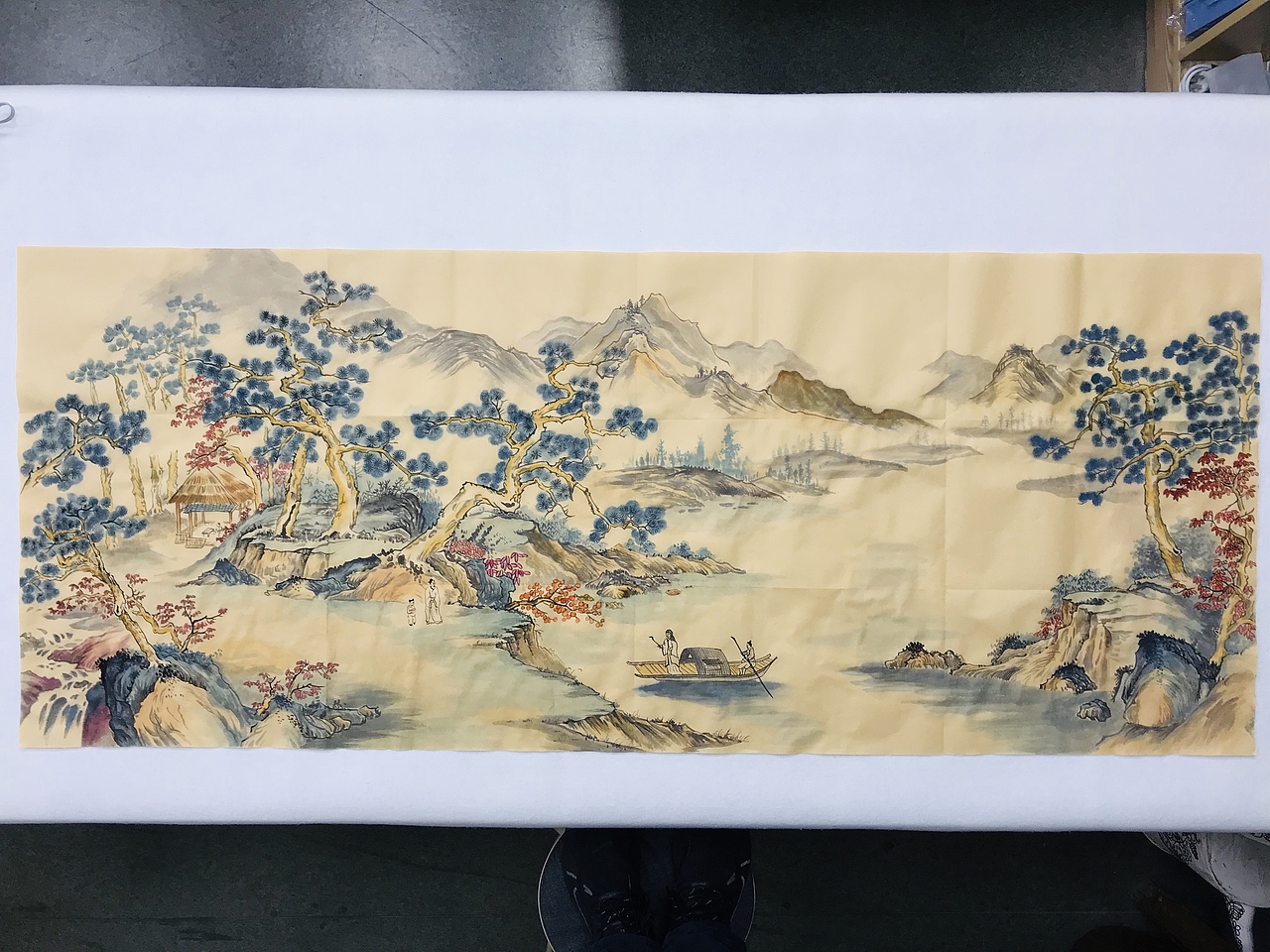 宝地雅居图国画画家杨瑞先生创作绘制（图ZMzU0NTI5MjA0） - 绘画 - 站酷设计师中国画家湖北杨瑞原创素材 - 站酷ZCOOL