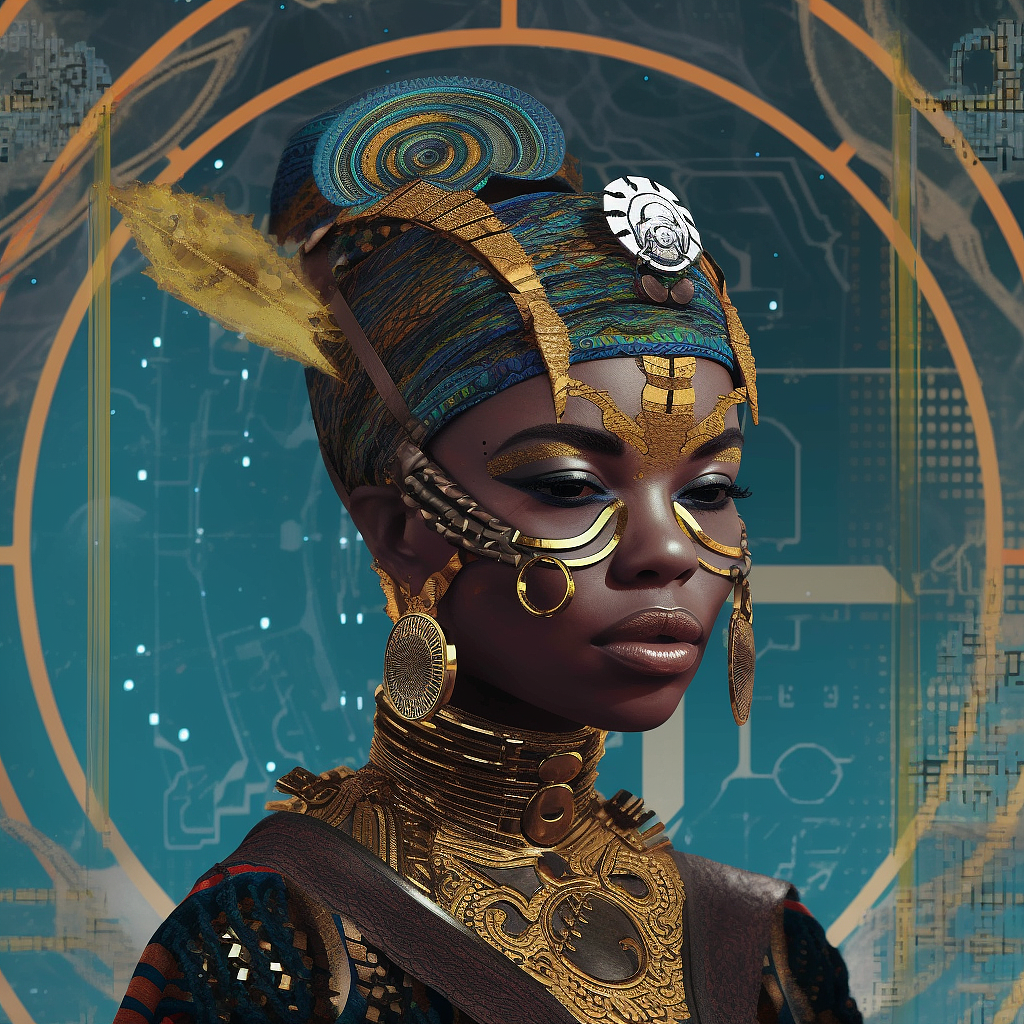 未来主义人物插画练习（图ZMzM3Mzk5ODMy） - 商业插画 - 站酷设计师大摩北京原创素材 - 站酷ZCOOL