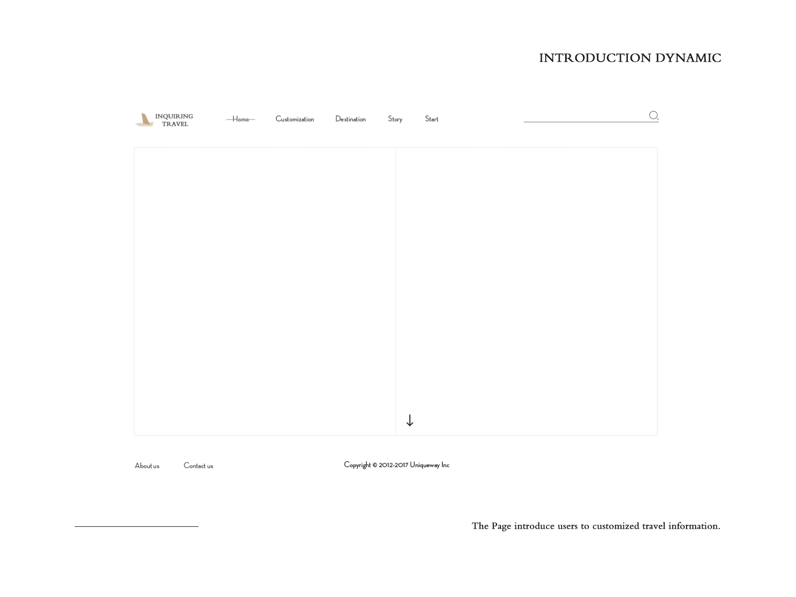 Customized Travel Website