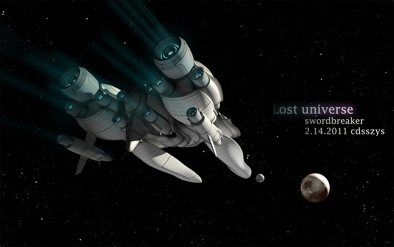 lost universe(宇宙刑警) 宇宙飞船 swordbreaker