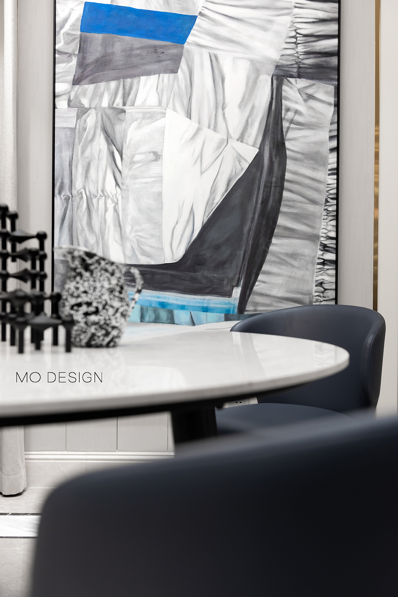 杭州私宅空间设计丨蓝爵空间艺术完美演绎