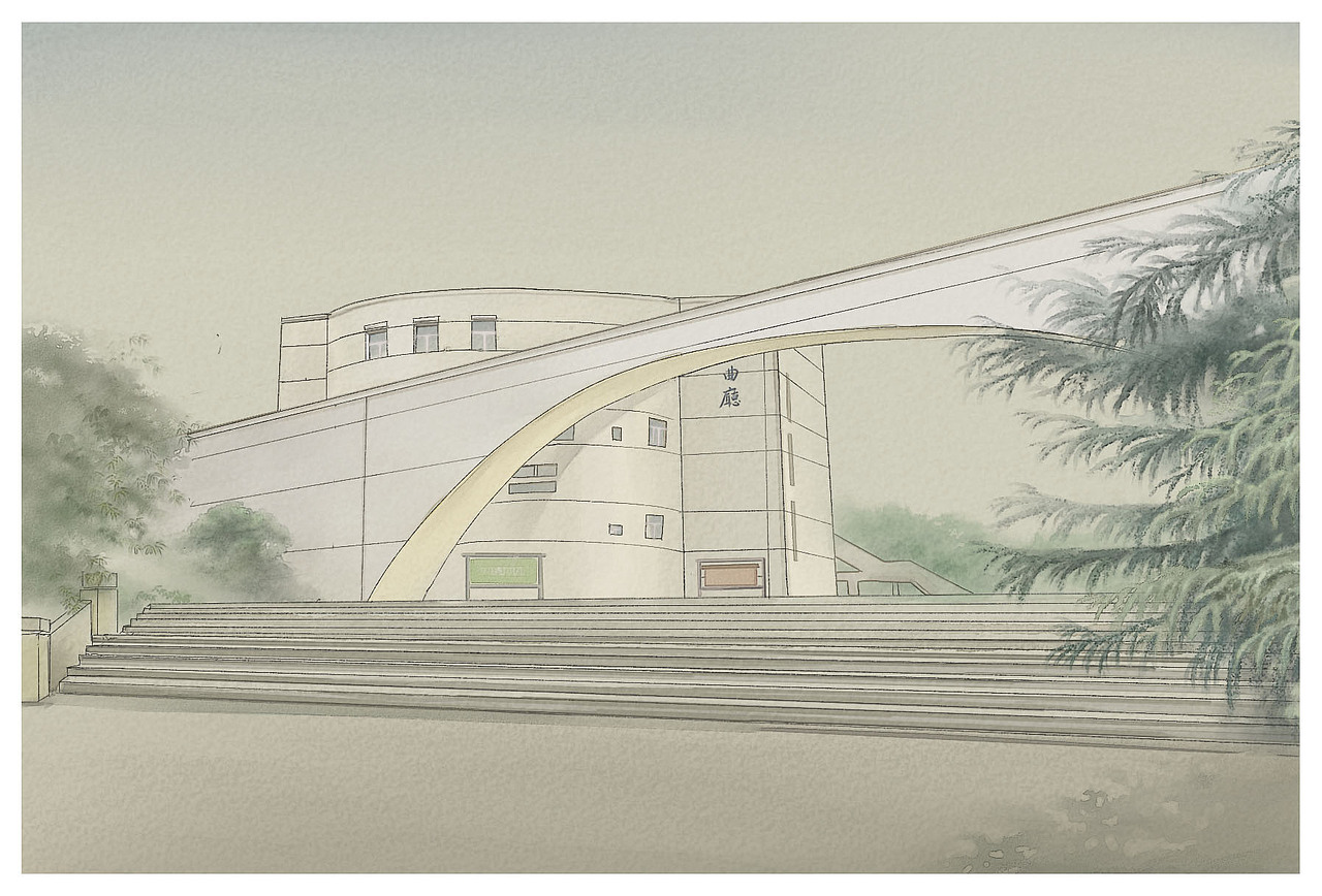 初远定制校园文创产品-淡彩明信片