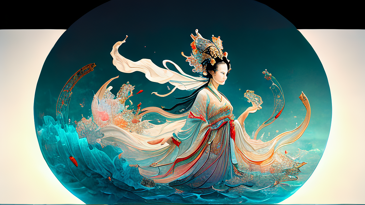 那些还活着的隐姓埋名的神仙和神兽#复古青绿橘红撞色#