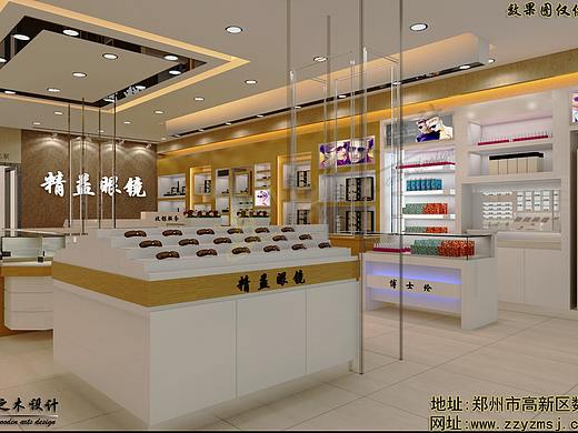 精益眼镜店，眼镜店装修，艺之木设计，艺之木眼镜