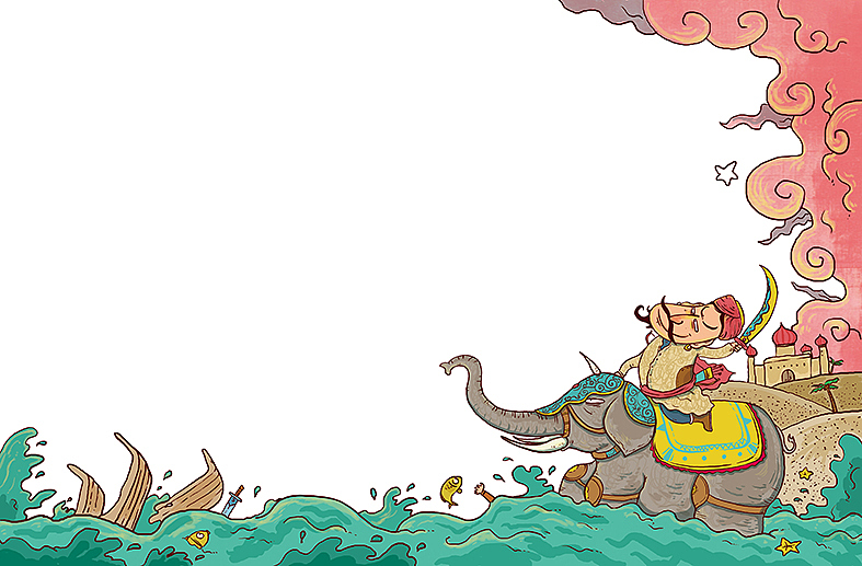 古文明介绍的部分插图（图ZMTgxMDQyMTY=） - 儿童插画 - 站酷设计师夜歌儿原创素材 - 站酷ZCOOL