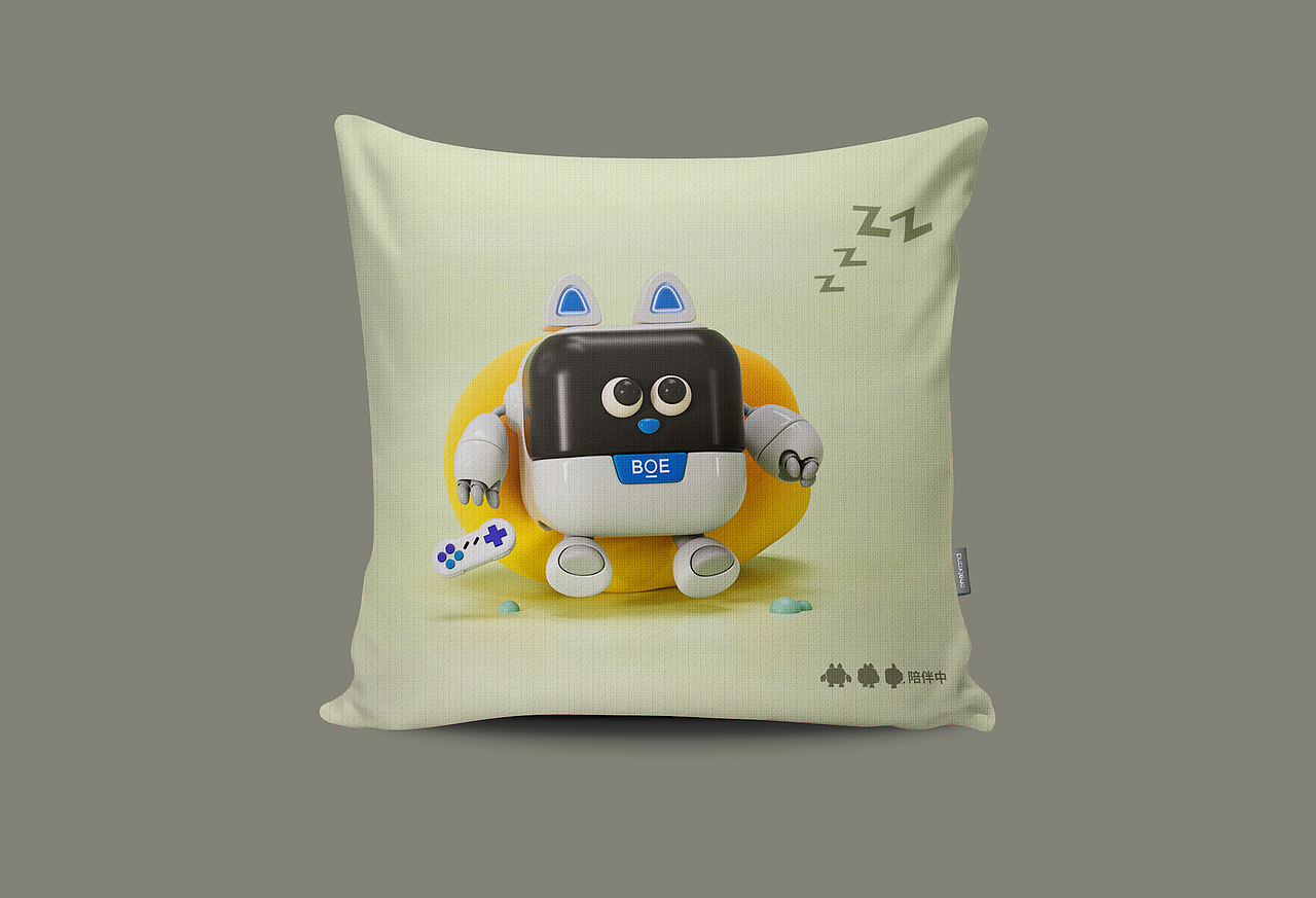 [你好，BOE] 京东方IP形象设计-小O（图ZMzI5NzcwNzg4） - IP形象 - 站酷设计师小卫卫呀原创素材 - 站酷ZCOOL