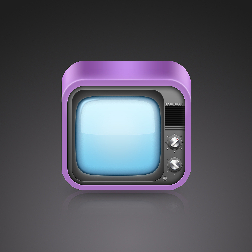 TV icon（图ZMjM1ODMzMDg=） - 图标 - 站酷设计师qhiu原创素材 - 站酷ZCOOL
