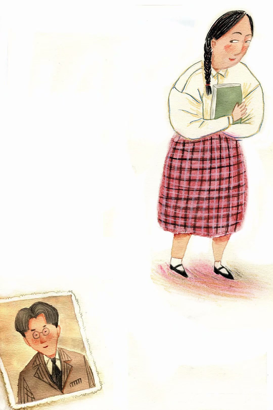 儿童插画-奇孙孙怪婆婆