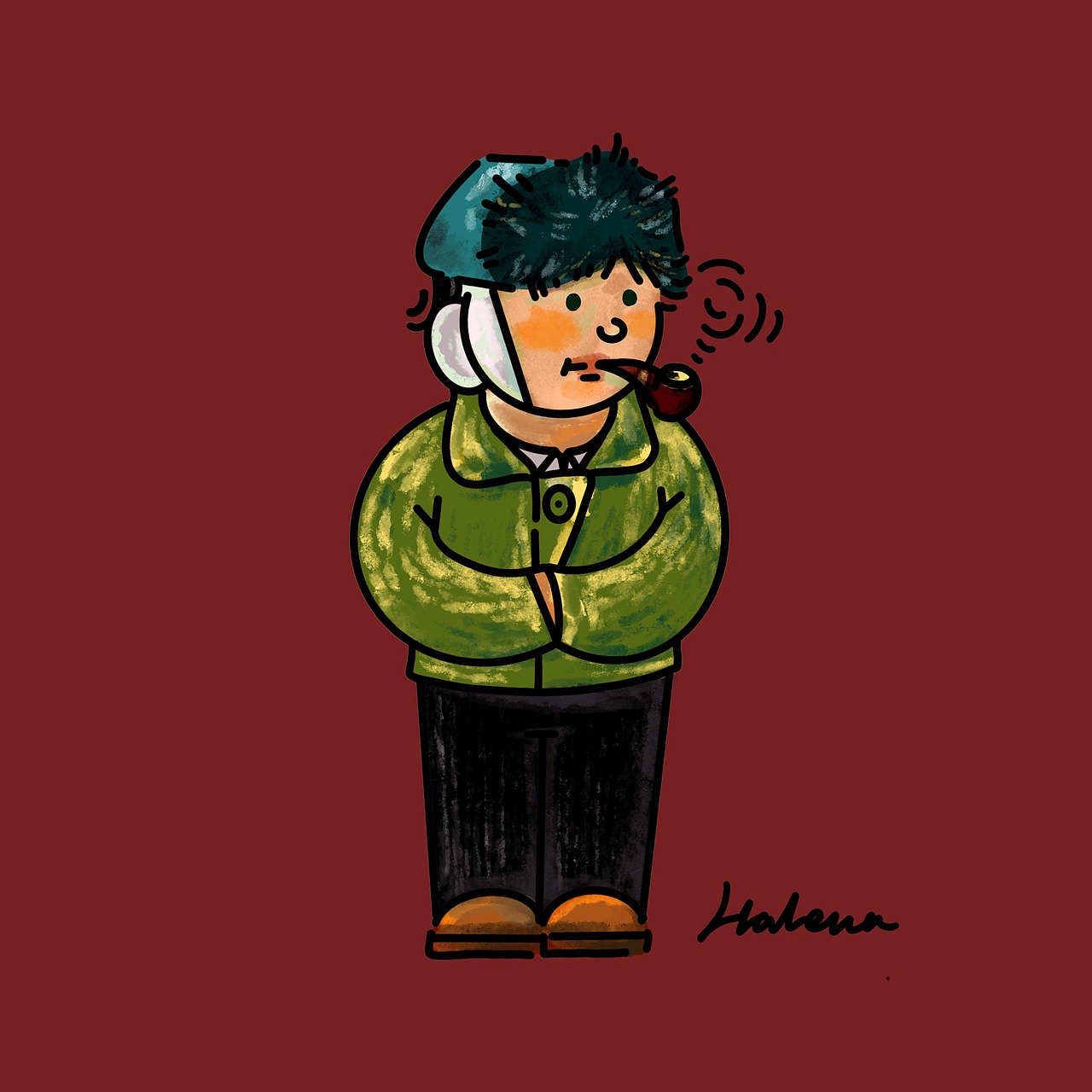 致敬梵高（图ZMzI0NDc4NzQ4） - 其他 - 站酷设计师海林娜原创素材 - 站酷ZCOOL