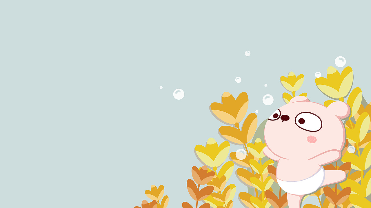 冷兔baby—— 桌面壁纸（图ZMTI2NzM5NDk2） - 商业插画 - 站酷设计师冷兔同学原创素材 - 站酷ZCOOL