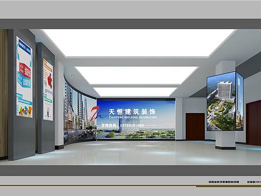 郑州展厅设计 公司科技展厅与企业展厅案例