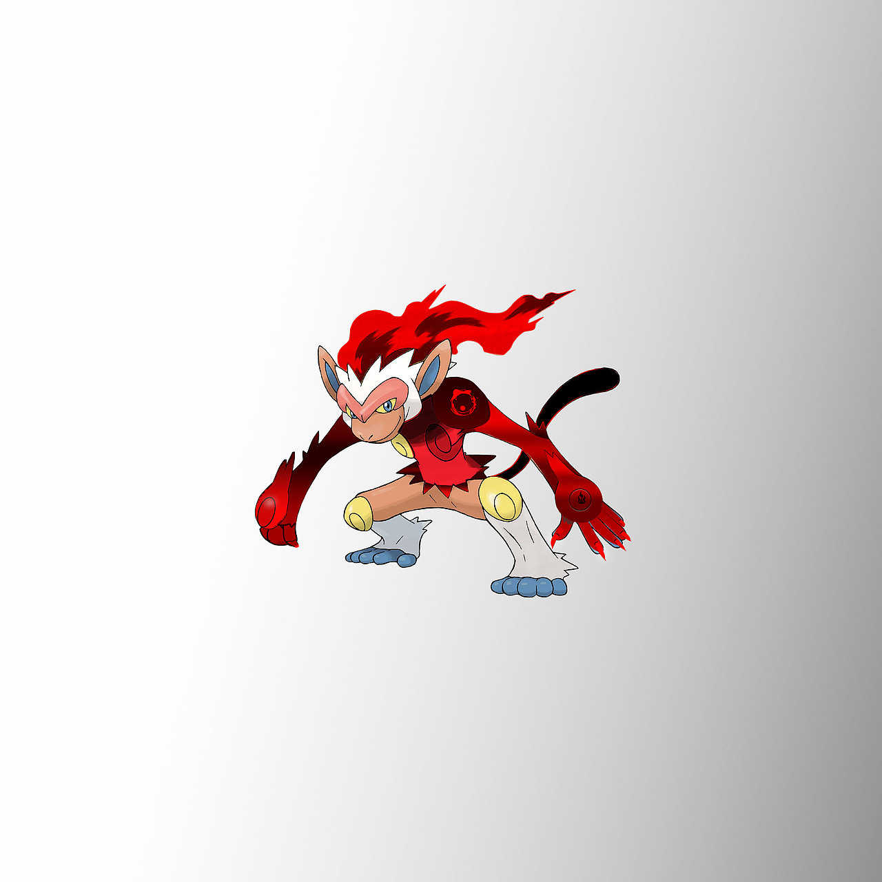 超进化烈焰猴恶魔的气息