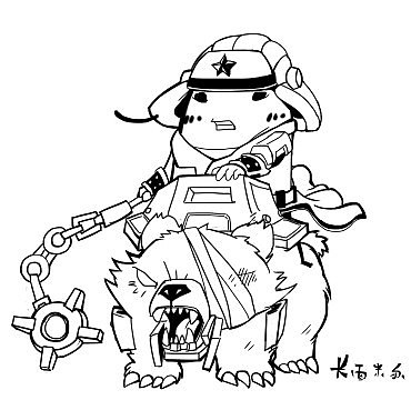 LOL Q版手绘(图ZMTU4NzgzMjg=) - 新锐潮流插画 - 站酷设计师卡西米尔手绘原创素材 - 站酷ZCOOL