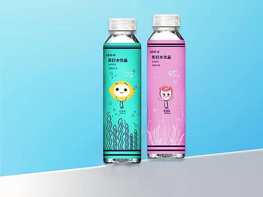 哇哈哈苏打水包装设计
