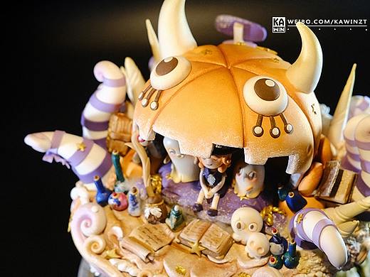 【超轻粘土】魔法幻想之南瓜屋。