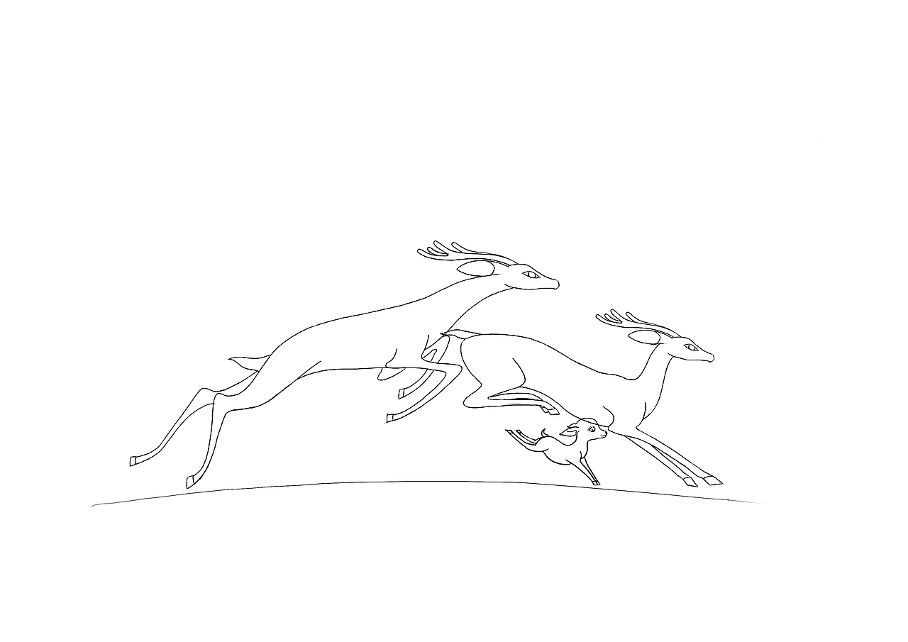 鹿鸣谷（图ZMTUyMTc2OTQ0） - 雕塑 - 站酷设计师艺豆壳雨原创素材 - 站酷ZCOOL