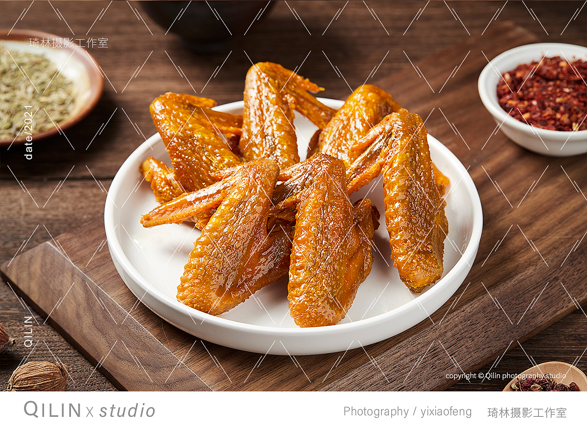 嘉洲鸡盐焗 卤味系列菜品拍摄（图ZMjgxNTYyNjY0） - 美食摄影 - 站酷设计师琦林摄影原创素材 - 站酷ZCOOL