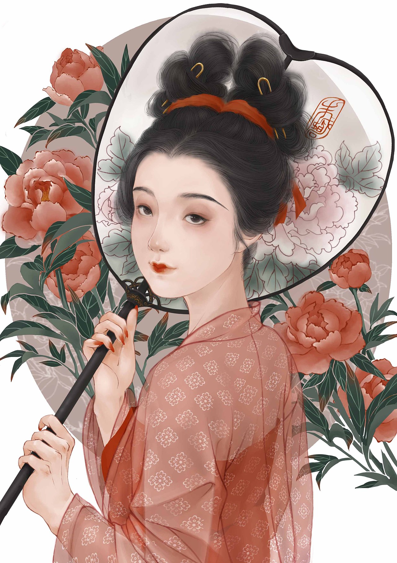 唐女子_朱成碧-站酷zcool