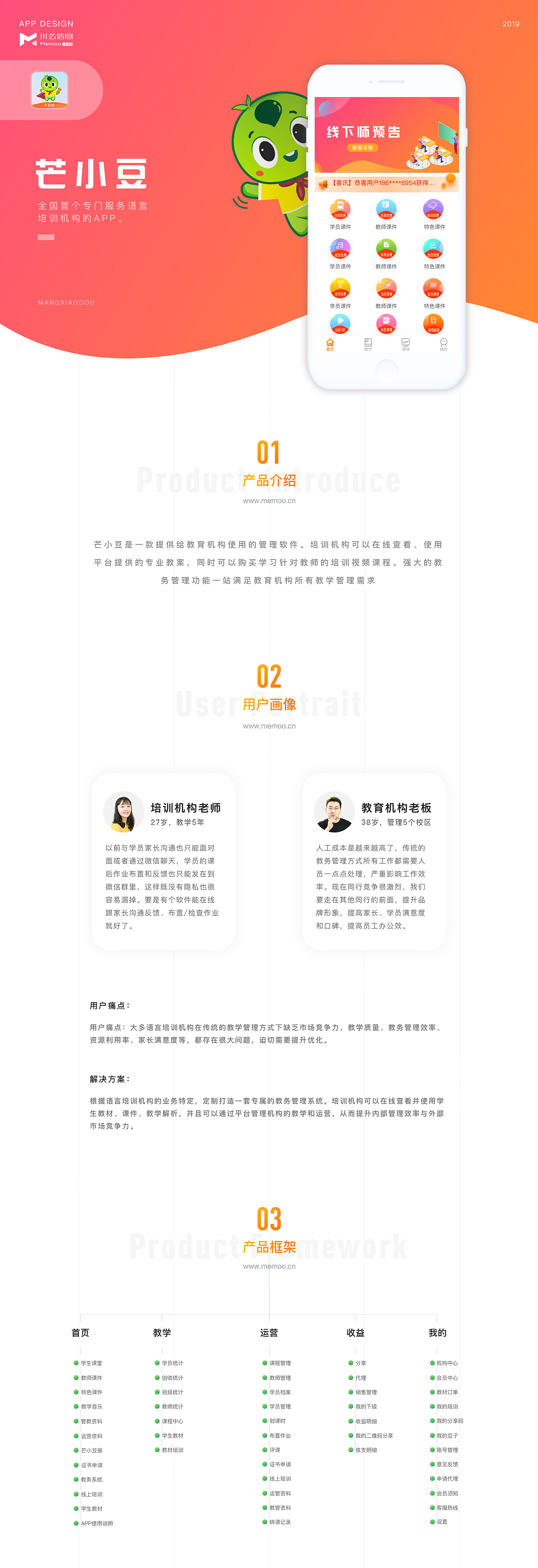 芒小豆 - 全国首个专门服务语言培训机构的APP（图ZMjE4OTA5MzIw） - 交互/UE - 站酷设计师米么信息原创素材 - 站酷ZCOOL