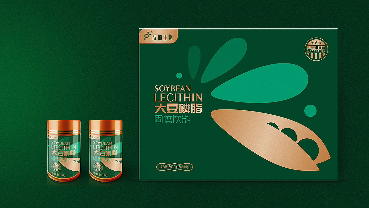 [三设猫作品] 大豆磷脂包装设计