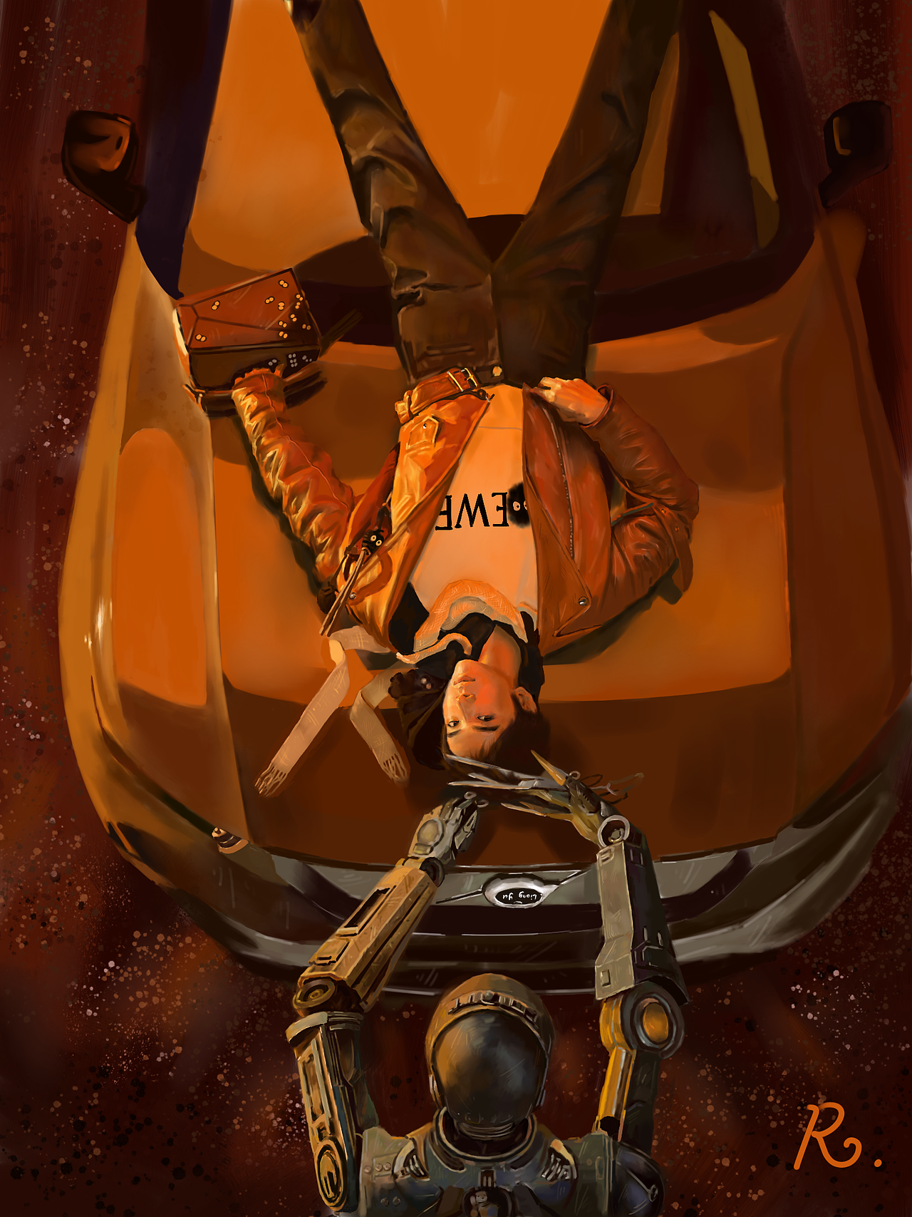 厚涂写实华晨宇！2021第一张！（图ZMjM4NDQyODAw） - 游戏原画 - 站酷设计师Rain语原创素材 - 站酷ZCOOL