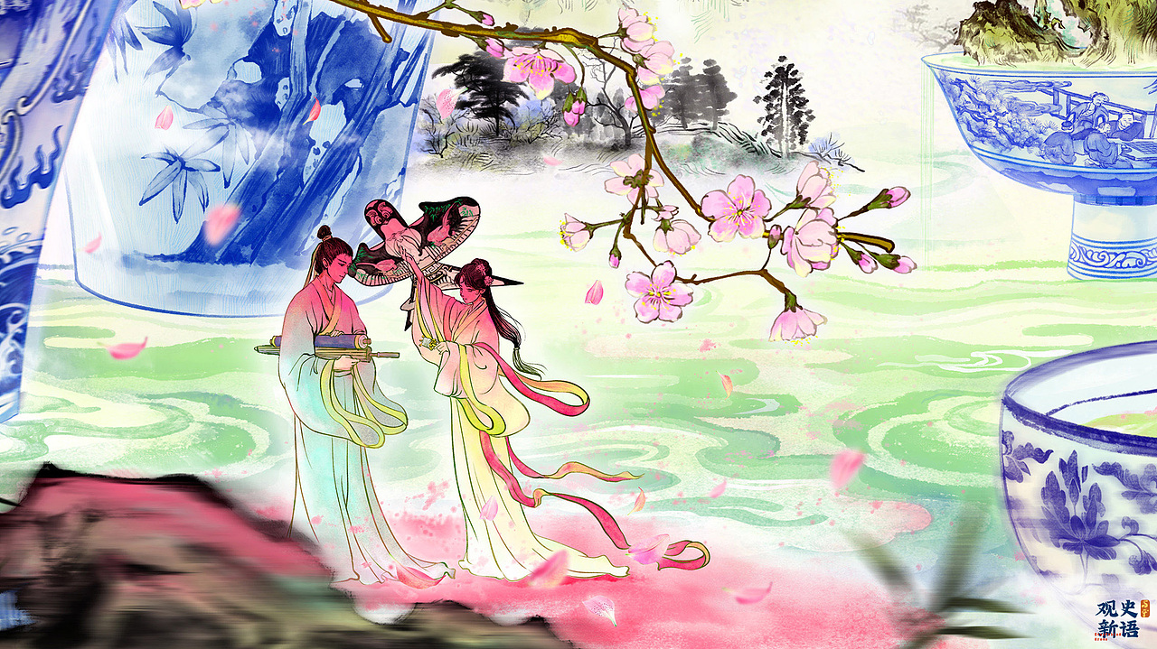 观史新语（图ZMzI2MzIxNjQw） - 商业插画 - 站酷设计师与严原创素材 - 站酷ZCOOL