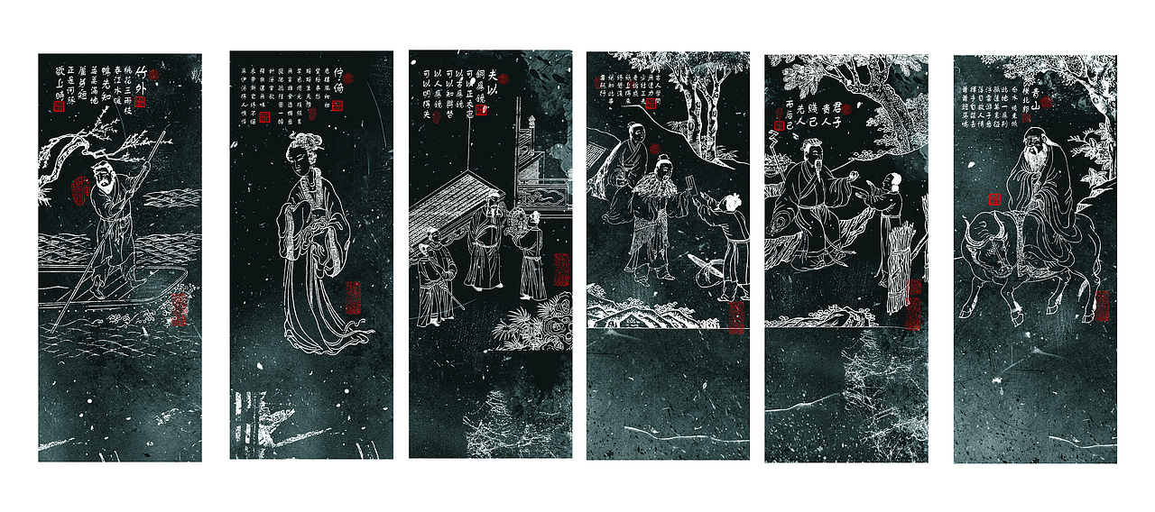 仿拓插画（图ZNDU0MDc0Mjg=） - 艺术插画 - 站酷设计师zq952486787原创素材 - 站酷ZCOOL