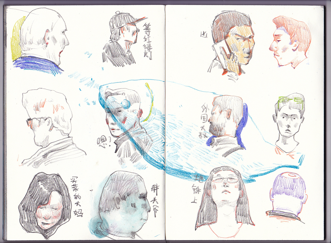 2017年小速写（图ZOTY5MjY5Njg=） - 创作习作 - 站酷设计师西上哲原创素材 - 站酷ZCOOL