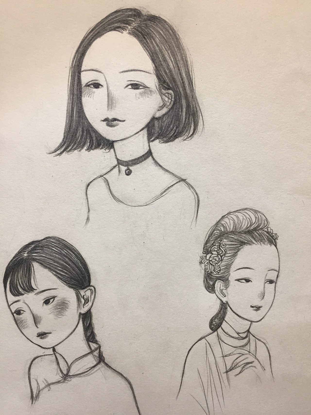 我是一个喜欢画女人的直女(･_･;（图ZMTExNTExNjE2） - 创作习作 - 站酷设计师让秀秀飞原创素材 - 站酷ZCOOL