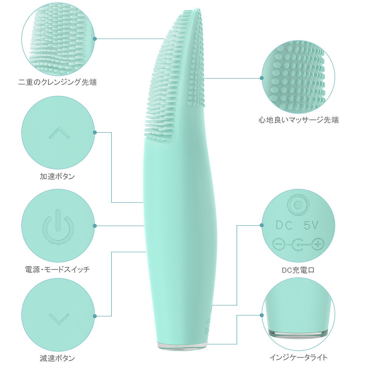 亚马逊主图-温感硅胶洁面仪（日本站）（图ZMTg5NjEzODE2） - 其他平面 - 站酷设计师eli小辉原创素材 - 站酷ZCOOL