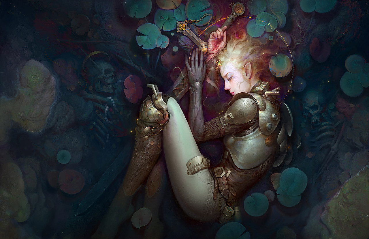 末日贞德-左克老师作品