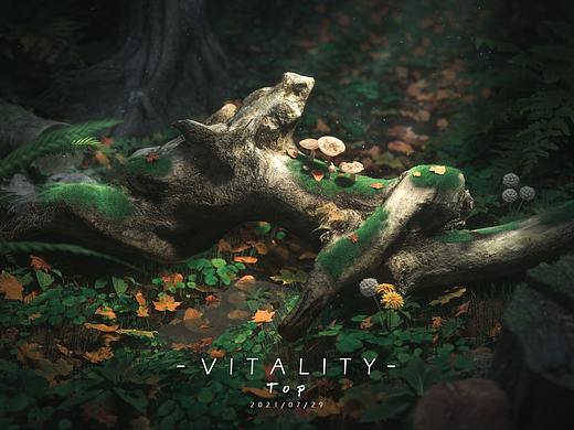 场景渲染 | VITALITY——森林