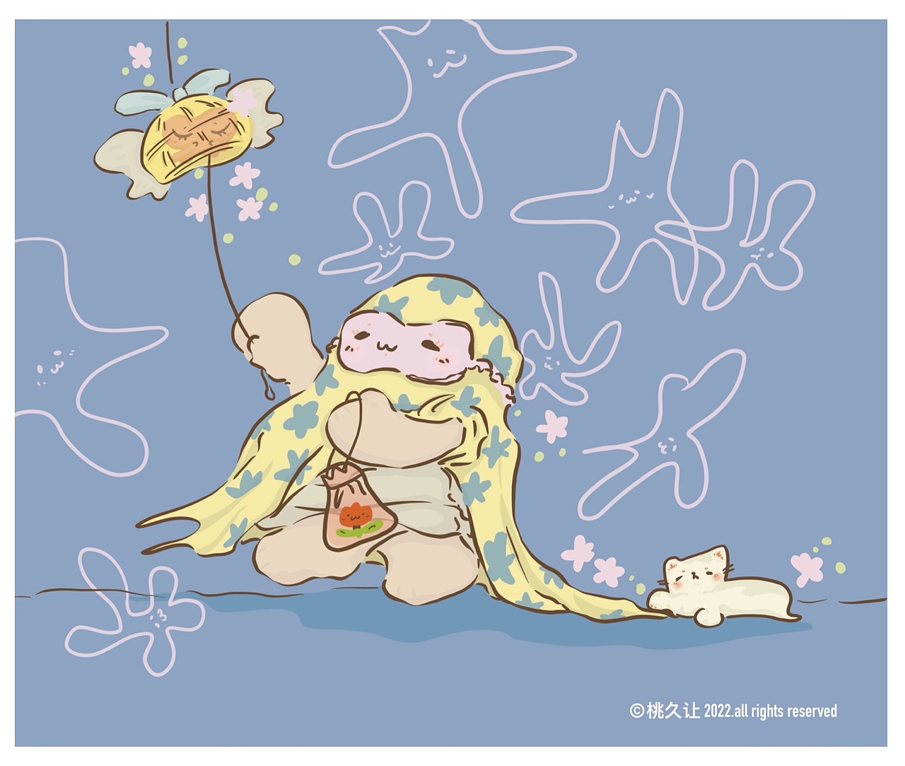 桃久让的绘画时光🈲商用（图ZMzA0NjAxMzc2） - 艺术插画 - 站酷设计师桃久让原创素材 - 站酷ZCOOL
