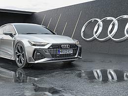 汽车 场景 渲染练习