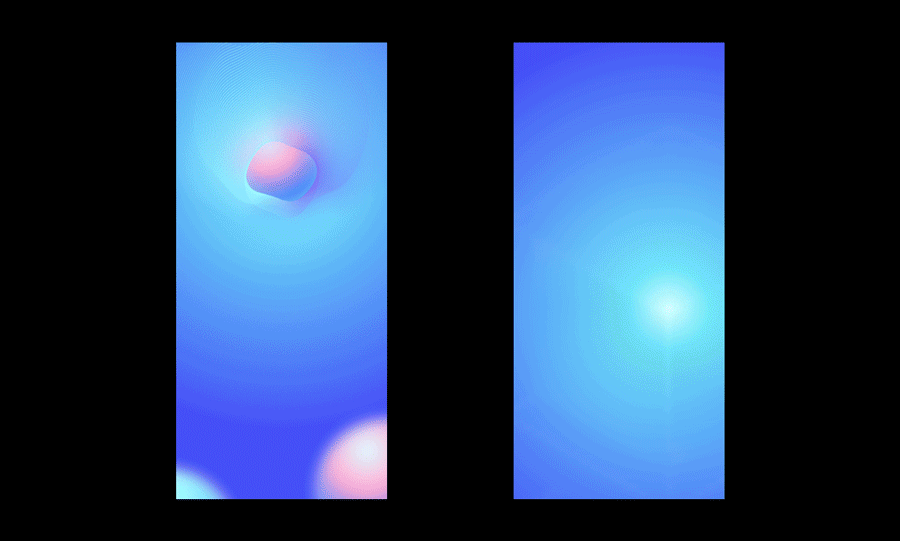 一抹亮眼的蓝色