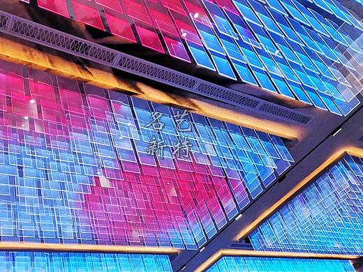 宴会厅主题灯定制 动感光影 炫酷绽放