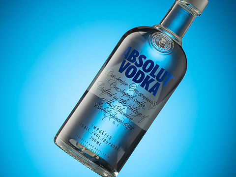 伏特加白酒拍摄