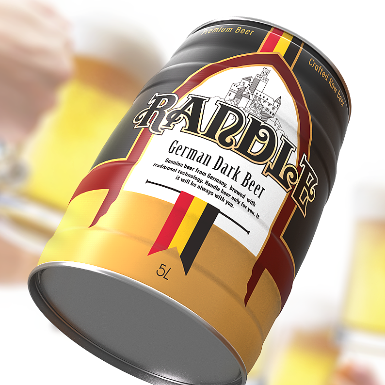 博创／RANDLE系列啤酒包装（图ZMTQyODg1ODU2） - 包装 - 站酷设计师博创设计原创素材 - 站酷ZCOOL