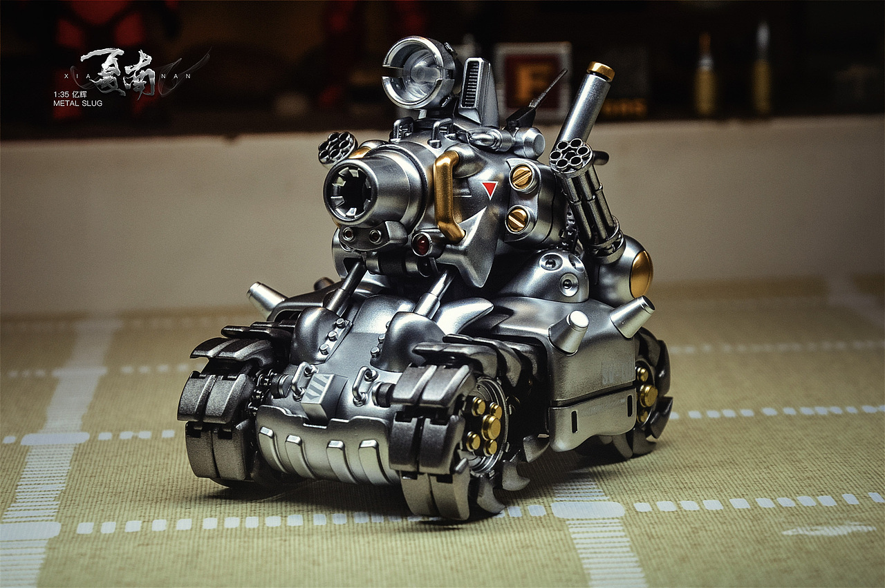 亿辉 1:35 合金弹头小坦克