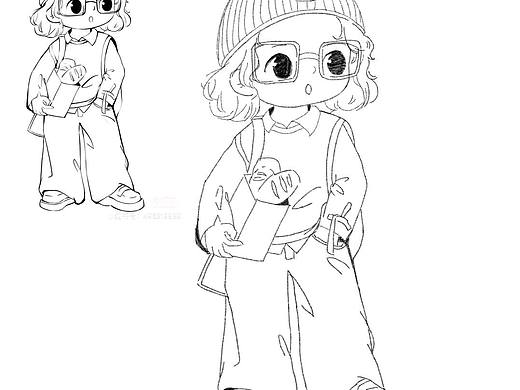 每日一图——插画临摹