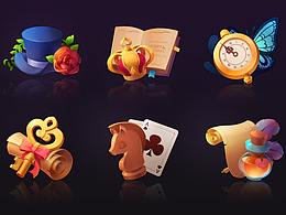 愛麗絲主題圖標(biāo)一套